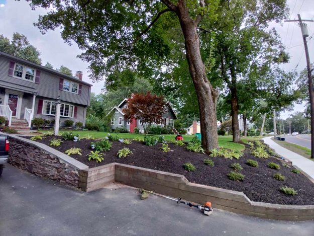 Reliable landscaper near Derry NH for residential plantings.