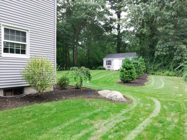 Lawn Care Plantings, Mulching, Seeding for Residential Client