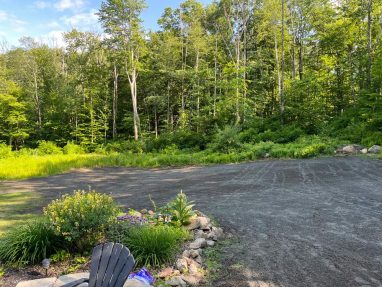 Reliable landscaper near Bedford NH for residential lawn renovation with hydroseeding.