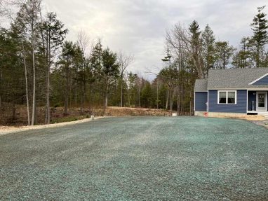 Reliable landscaper near Danville NH for residential lawn renovation with hydroseeding.