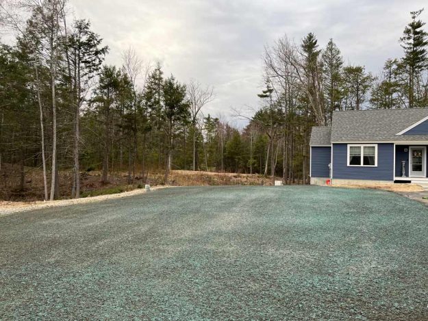 Reliable landscaper near Danville NH for residential lawn renovation with hydroseeding.