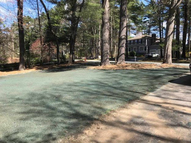 Reliable landscaper near Derry NH for hydroseeding and mulching.