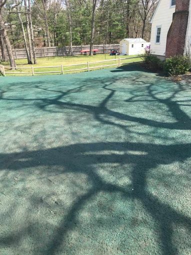 Reliable landscaper near Derry NH for residential hydroseeding.