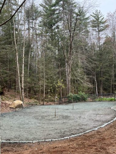 Reliable landscaper near Bedford NH for residential lawn renovation.