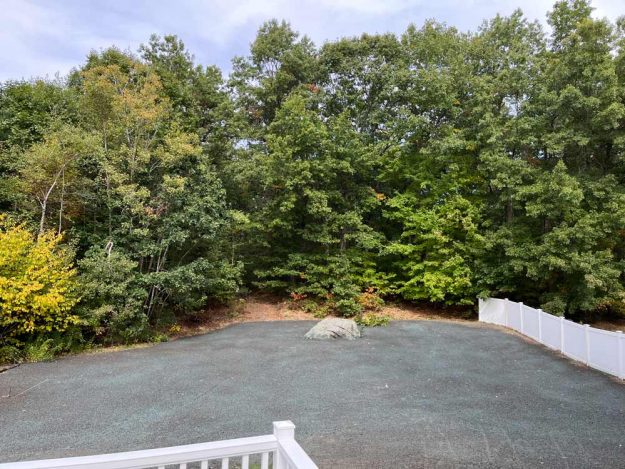 Reliable landscaper near Salem NH for residential lawn renovation with hydroseeding.